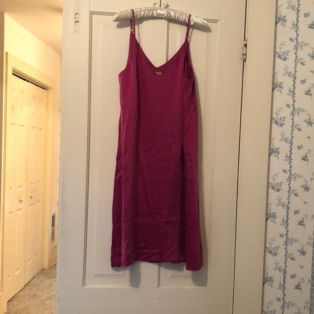 Papinelle Audrey silk slip nightgown.